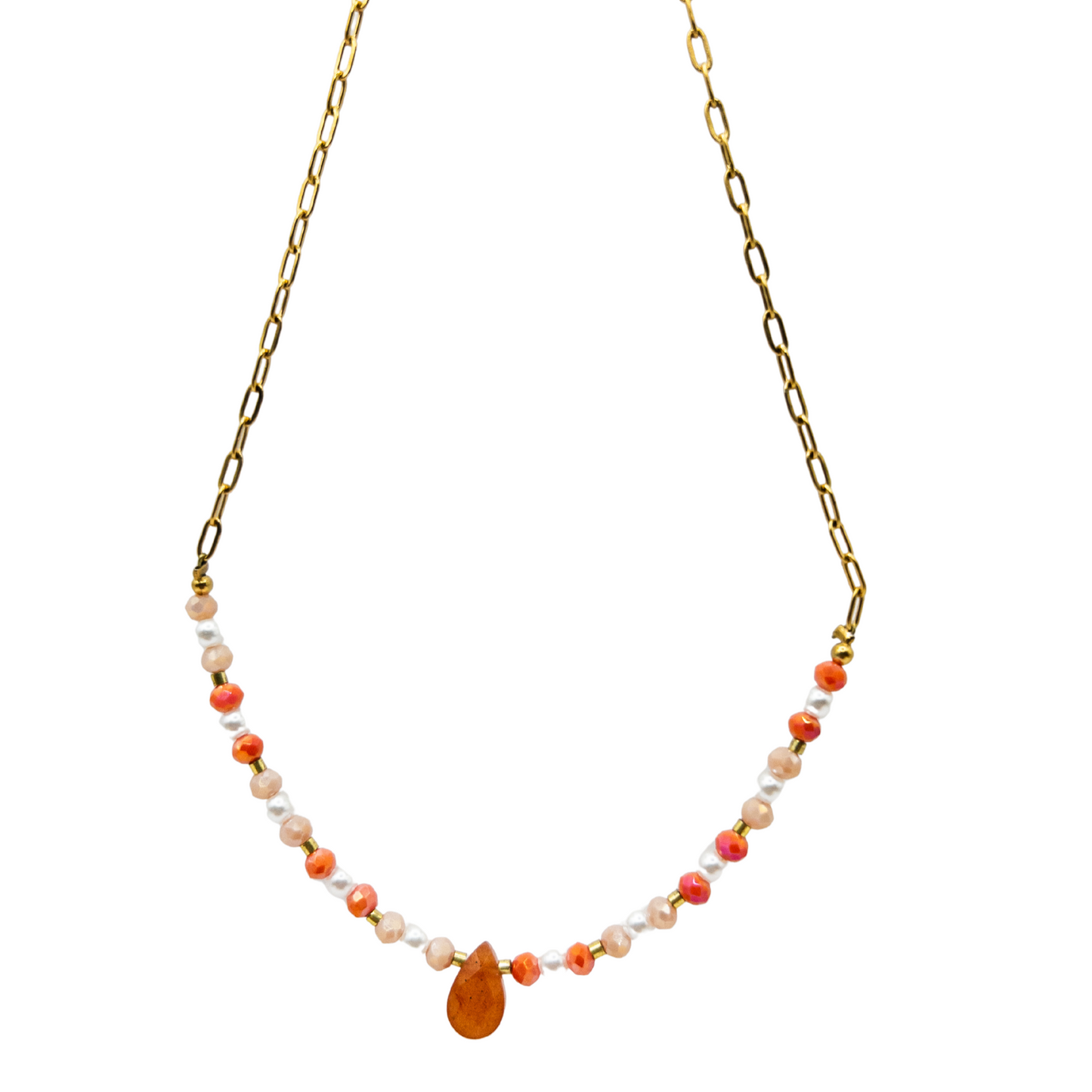 Collar Coral de mar