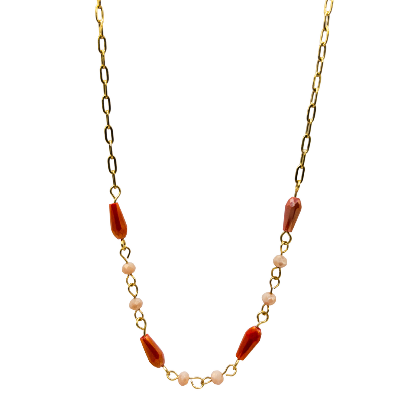 Collar Coral de mar