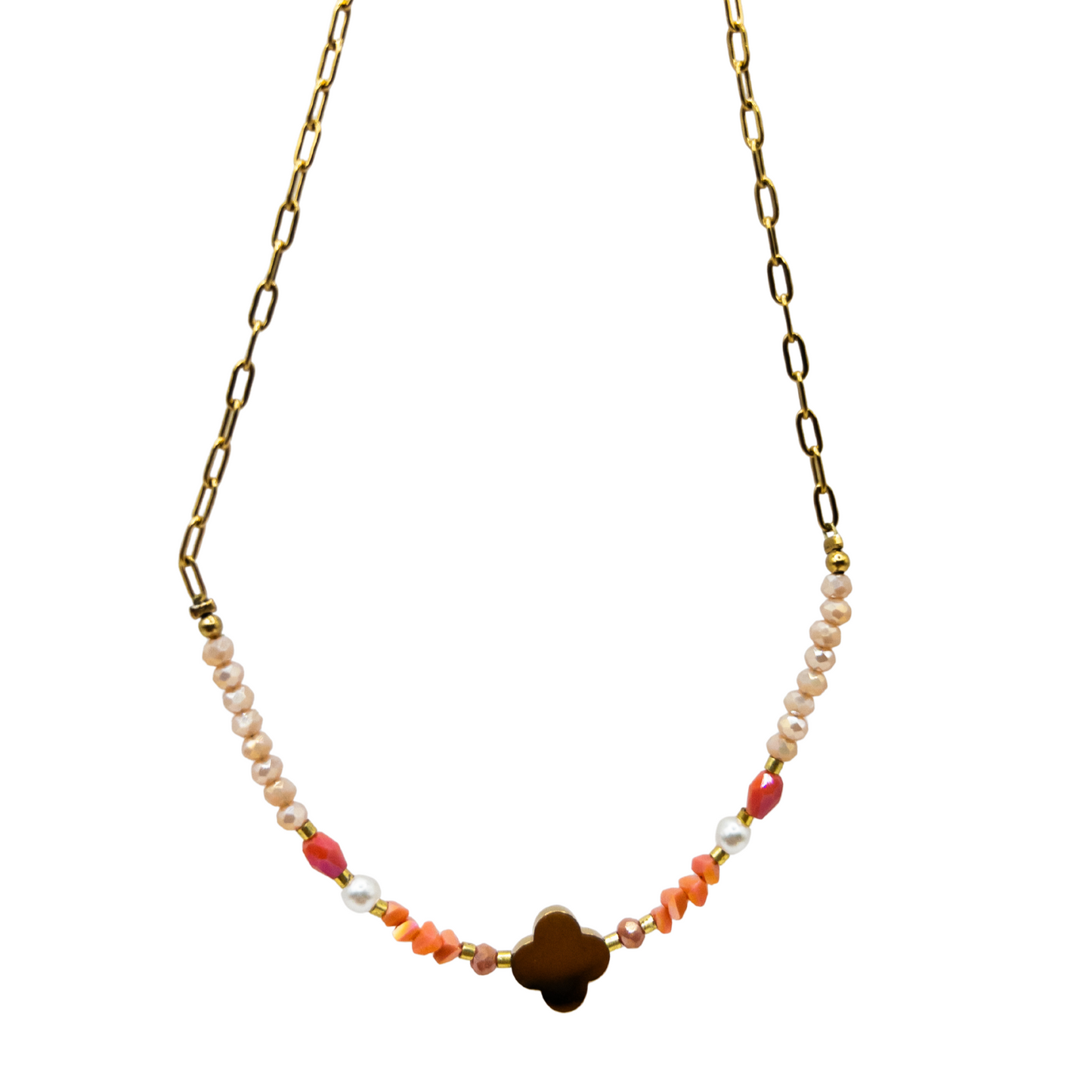 Collar Coral de mar