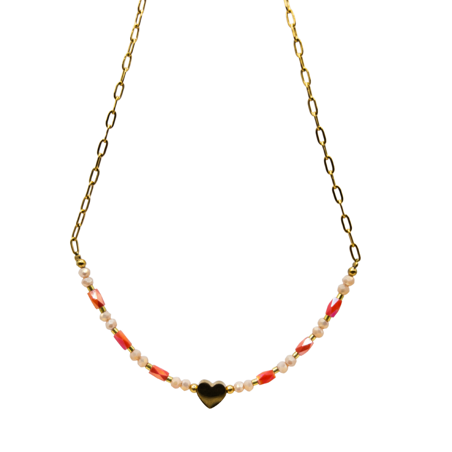 Collar Coral de mar