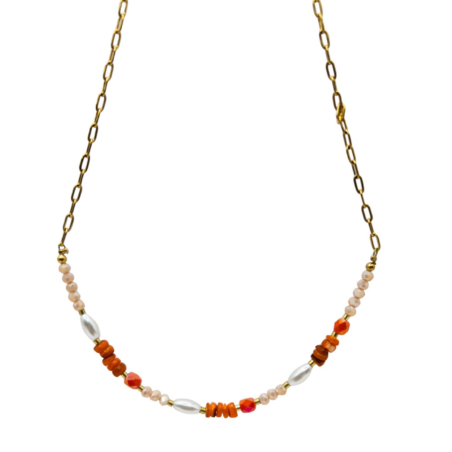 Collar Coral de mar