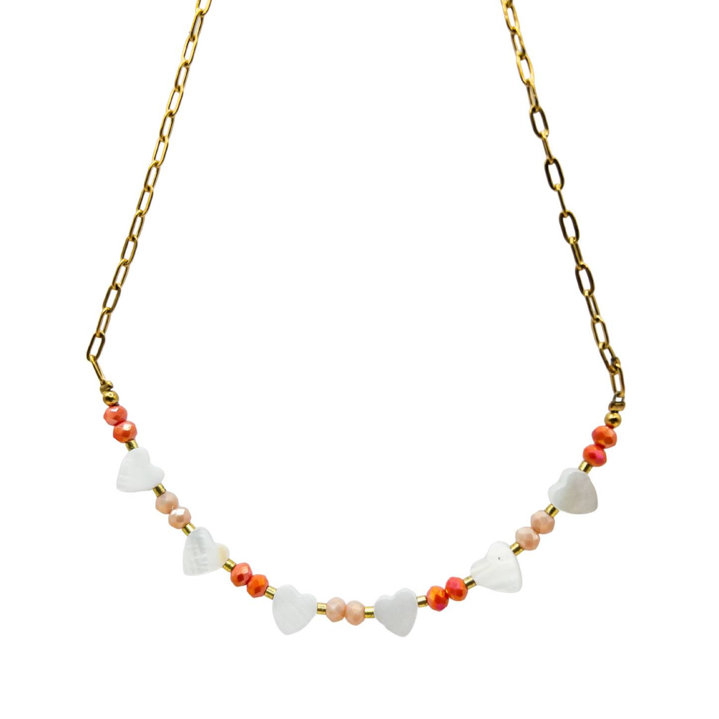 Collar Coral de mar