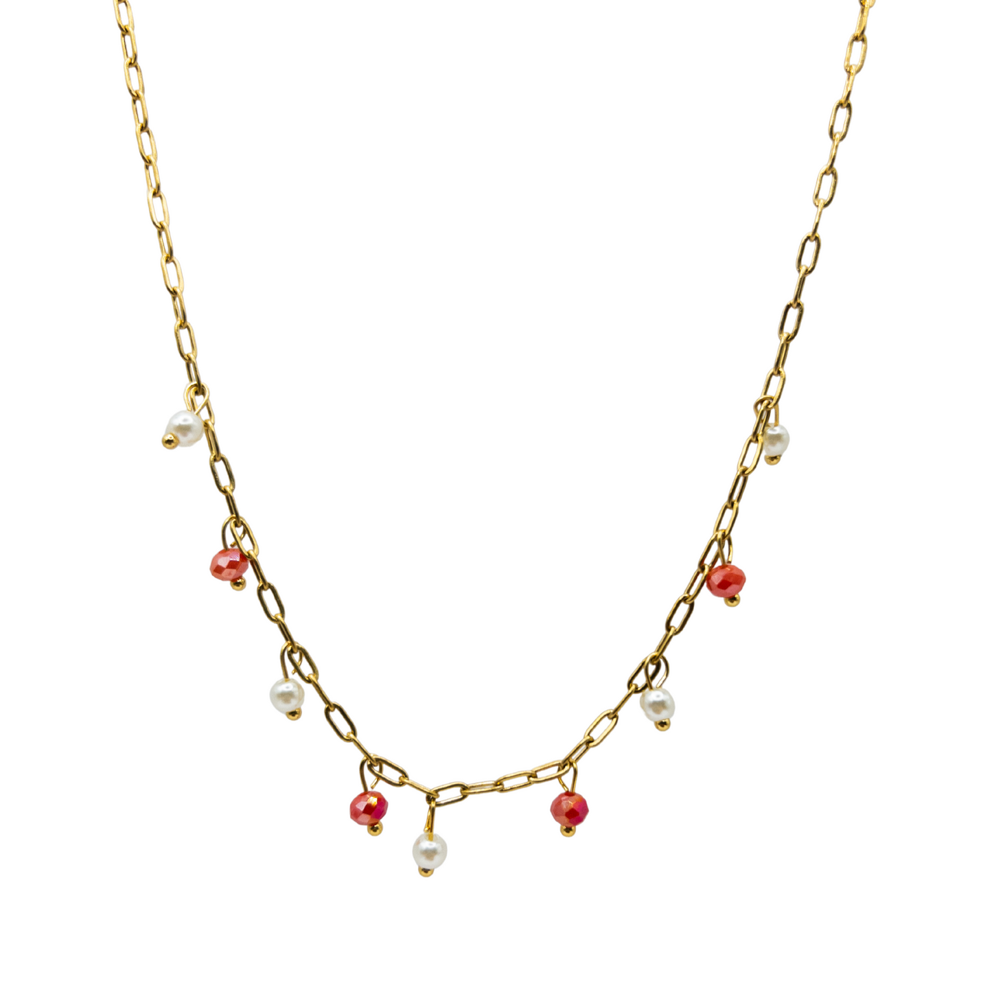 Collar Coral de mar