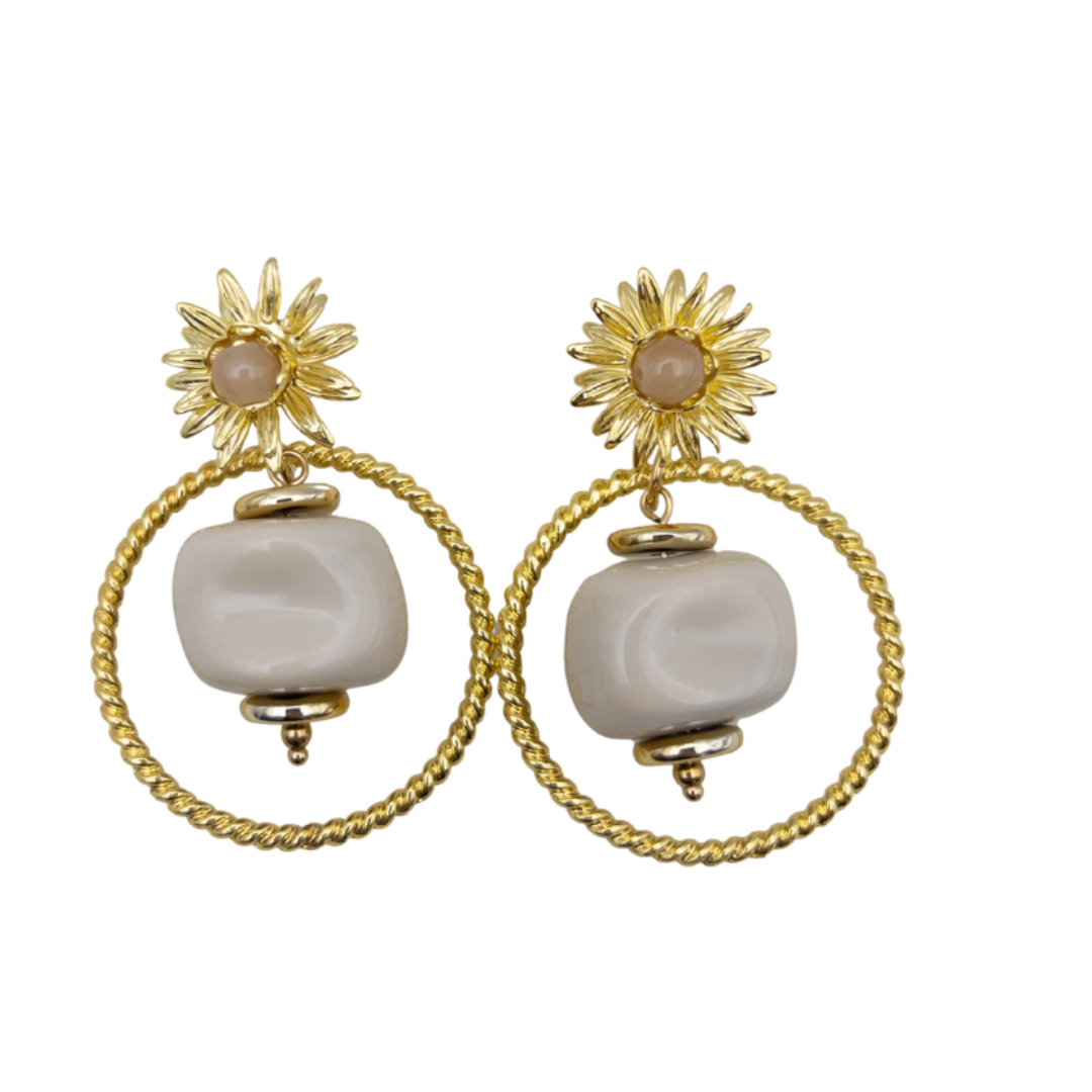 Pendientes Camino Beige - Image 8797