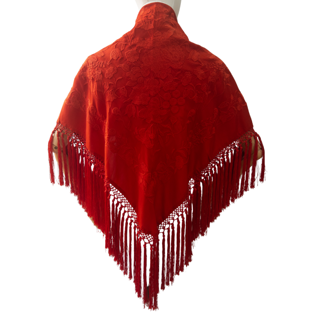 Mantón Azahar Rojo - Image 8306
