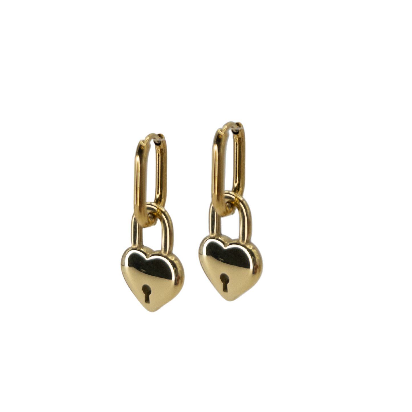 Pendientes Candado Love