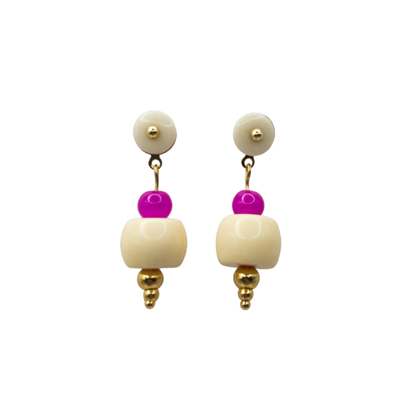 Pendientes dorados Osso - Image 7759