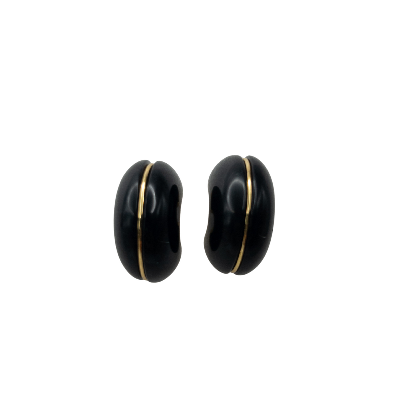 Pendientes aro nácar acero inoxidable - Image 7859