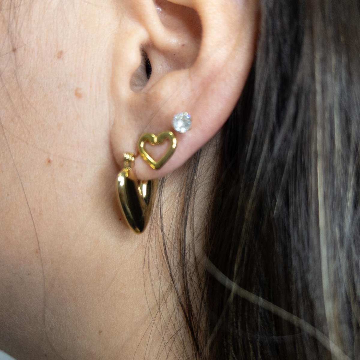 Pendientes Mini heart
