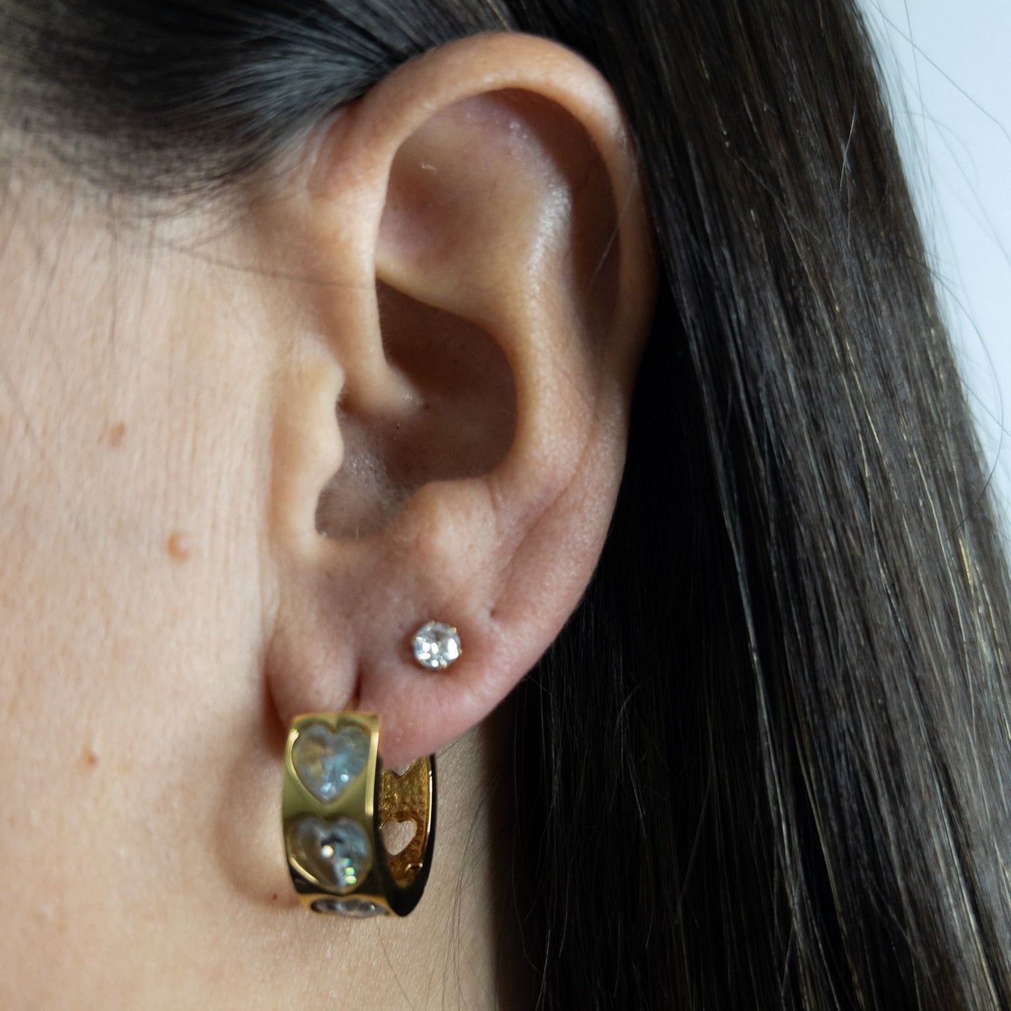 Pendientes Arete Strass