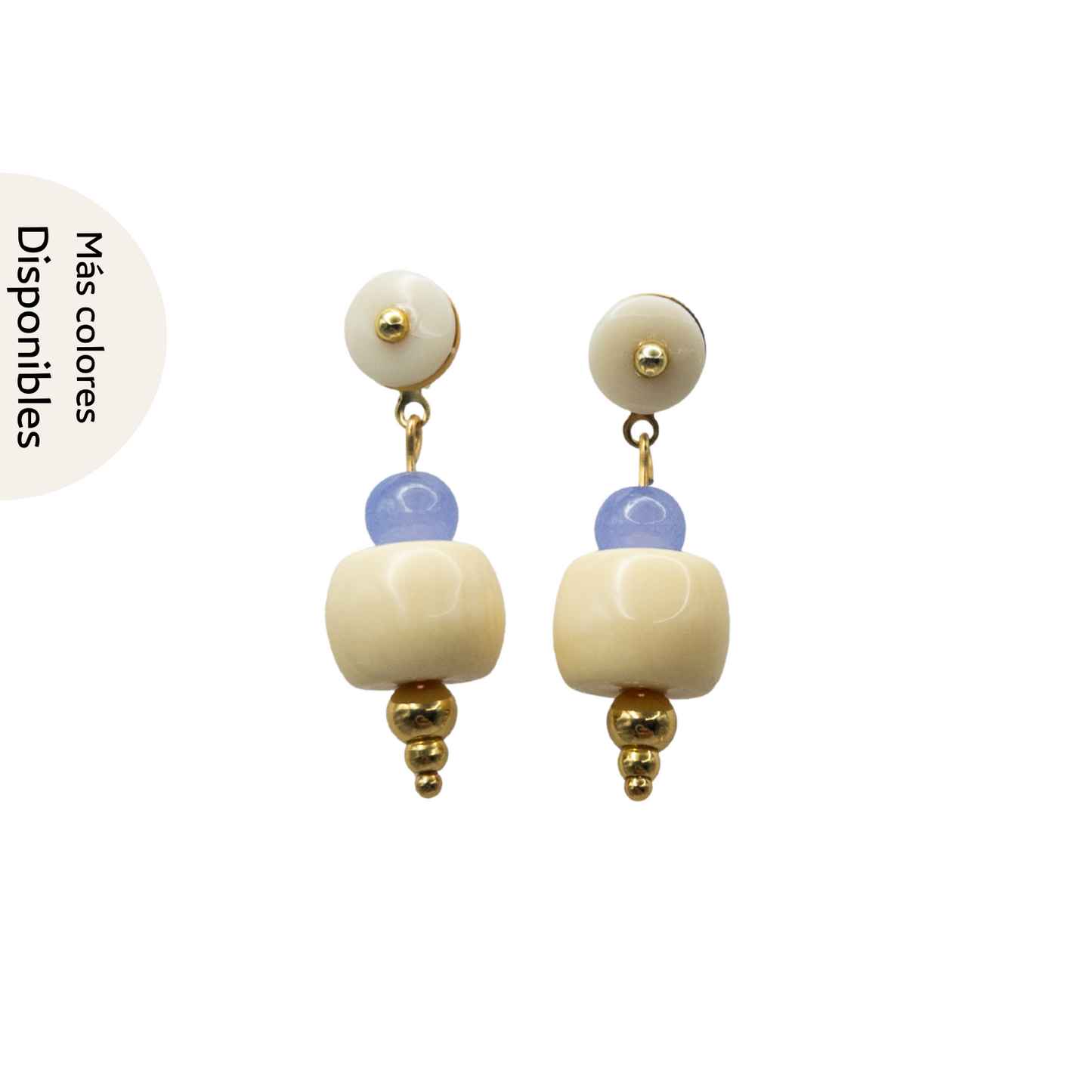 Pendientes dorados Osso