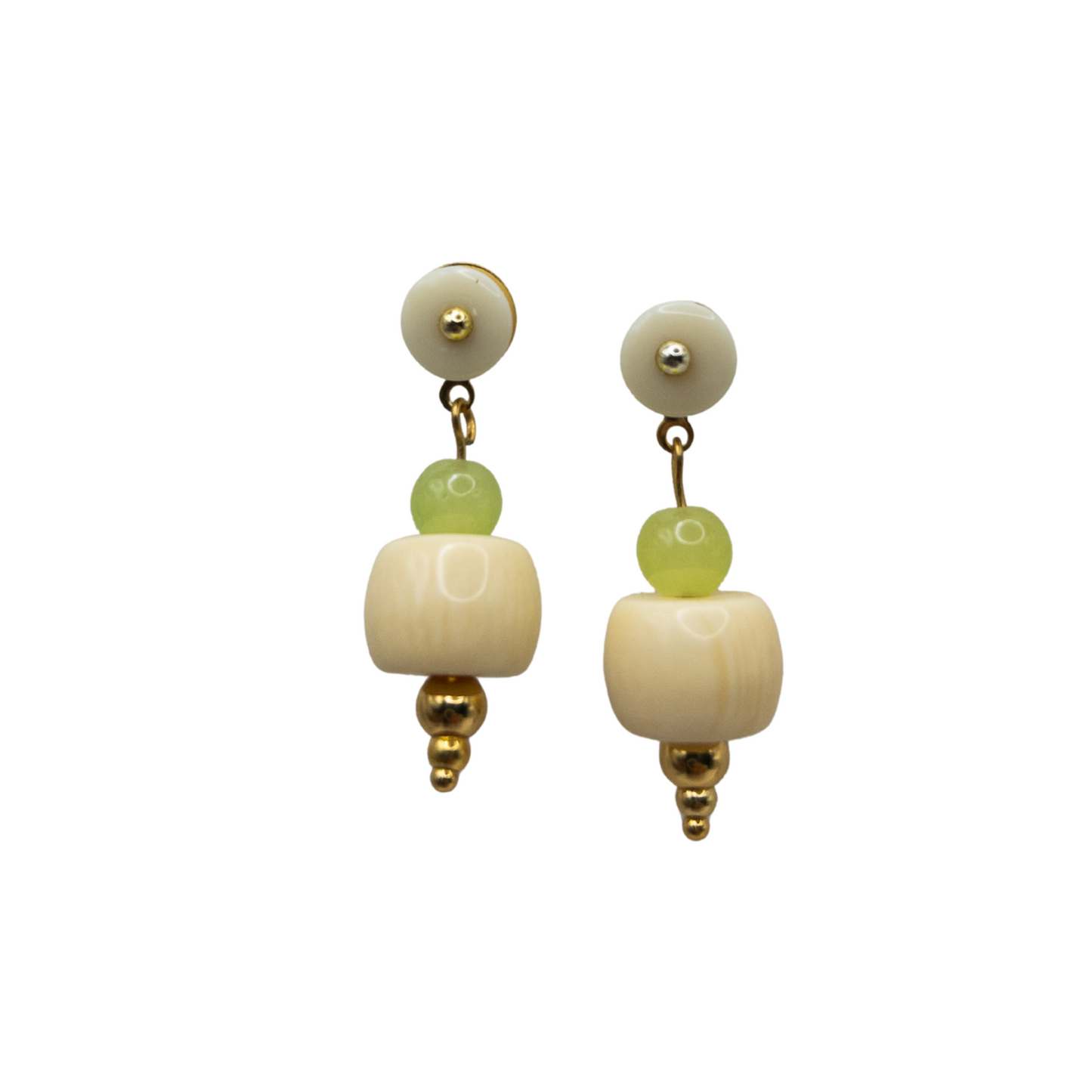 Pendientes dorados Osso