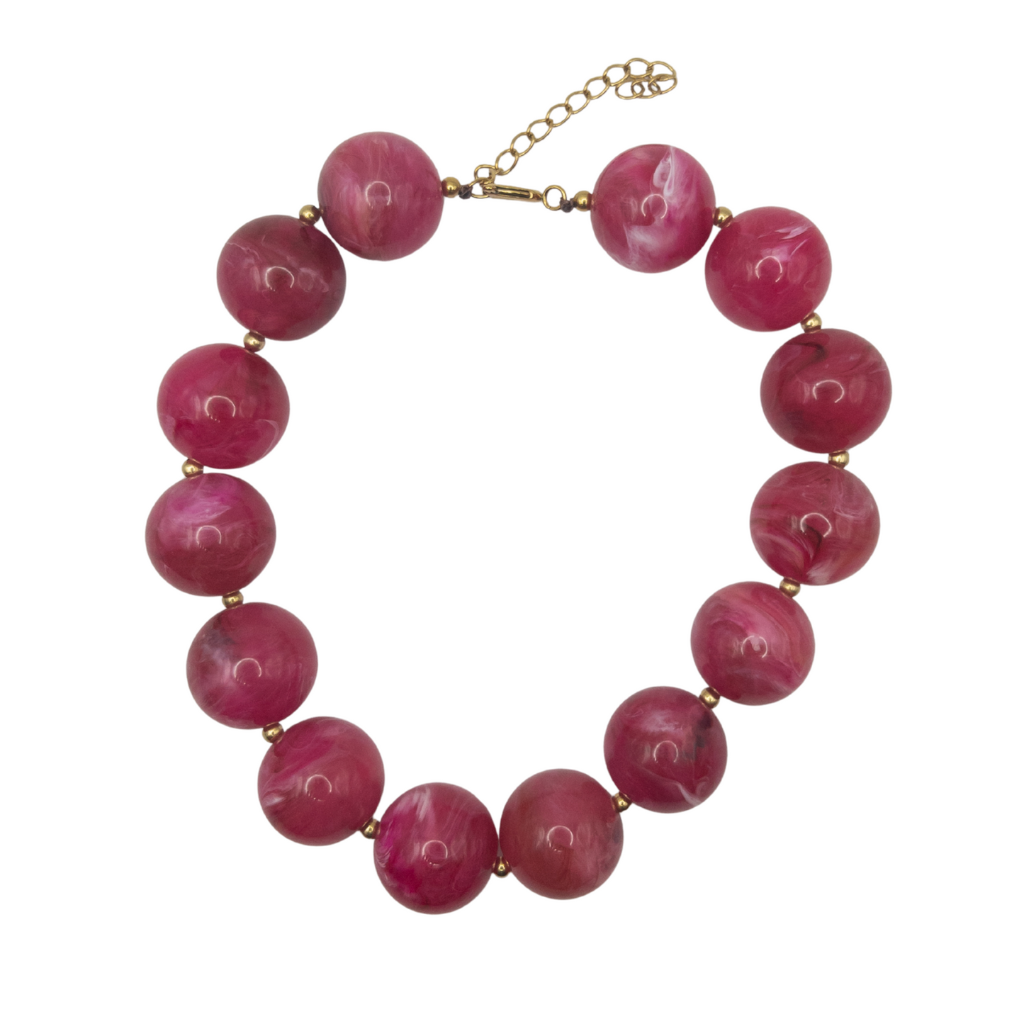 Collar bolas maxi flamenca