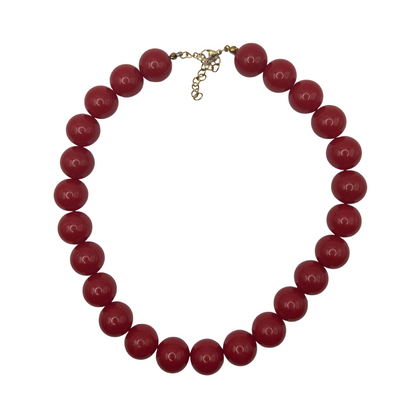 Collar bolas vintage