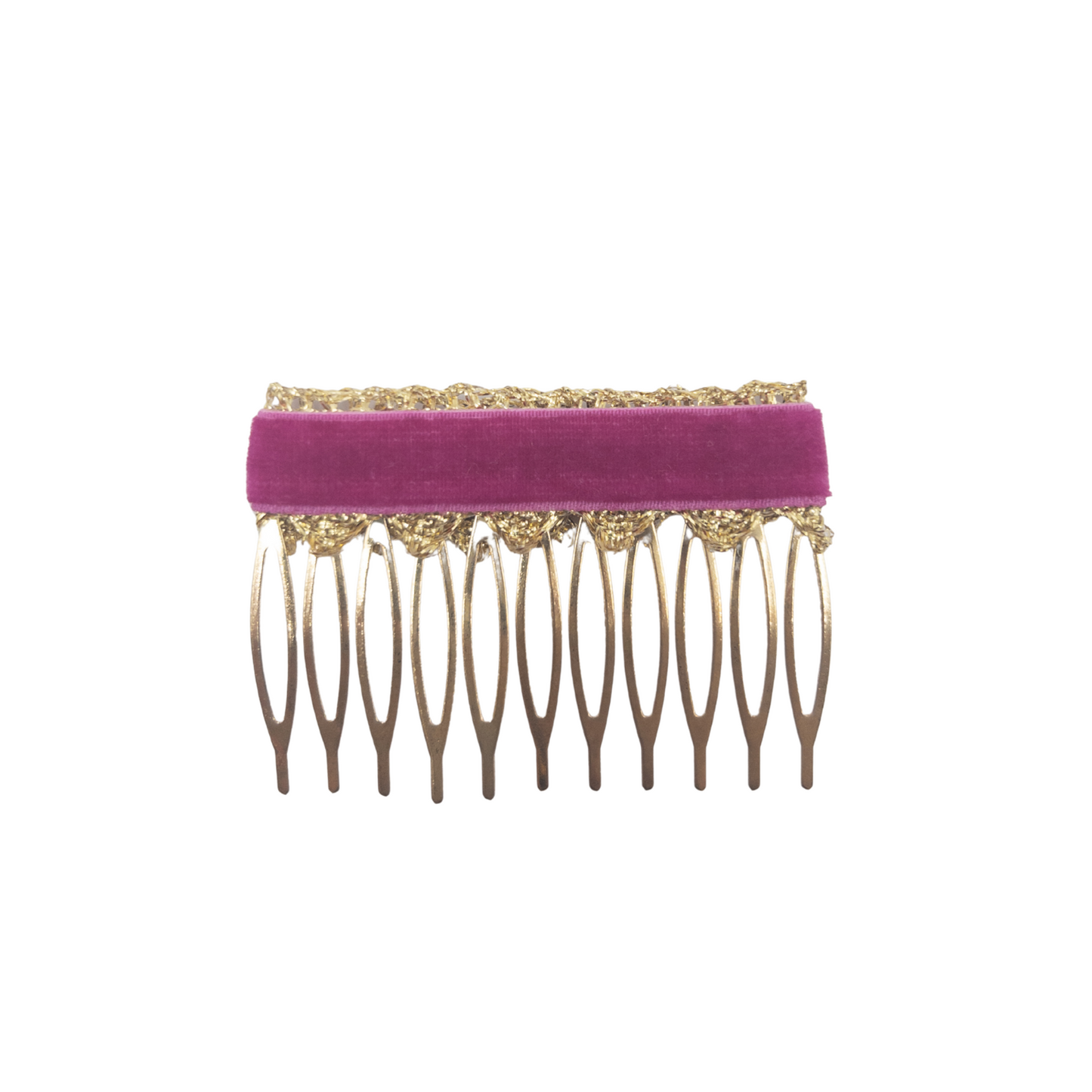 Peinecillo cinta terciopelo