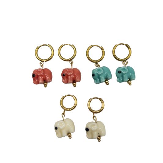 Aretes Elephant