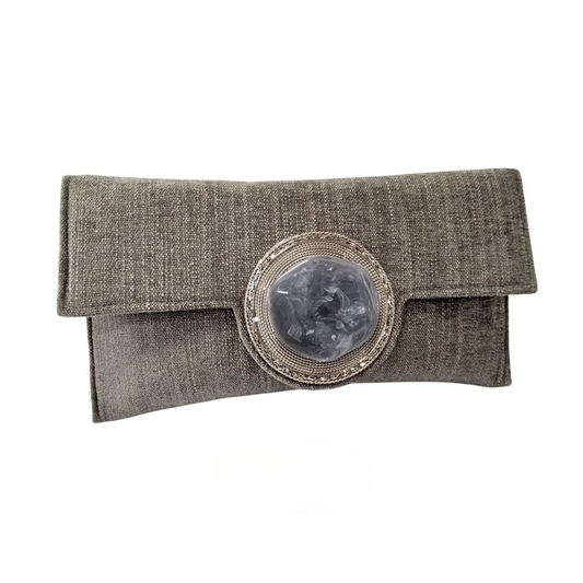 Cartera Éter Gris