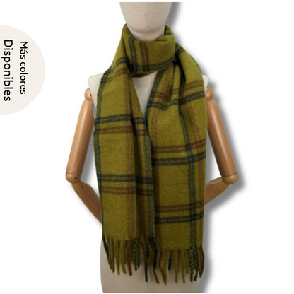 Bufanda cuadros escoces