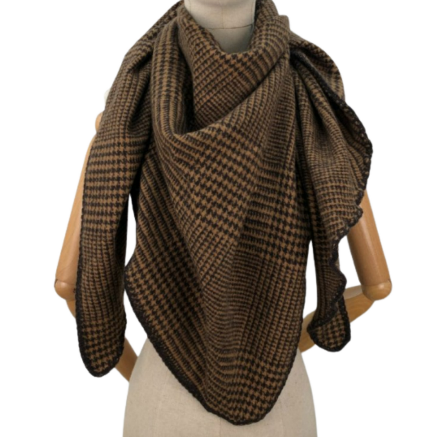 Pañoleta triangulo mini cuadros