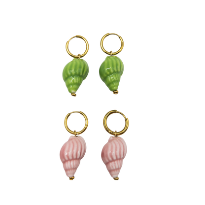 Aretes Caracola
