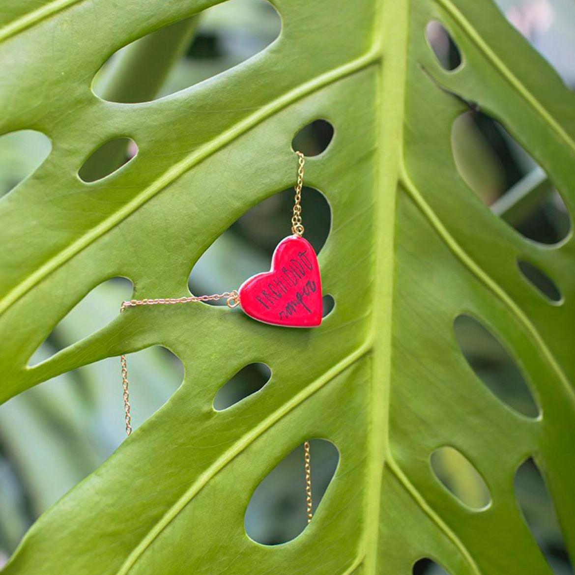 Colgante Prohibido Romper