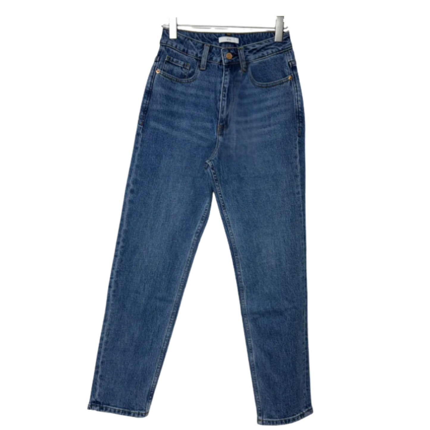 JEANS MOM FIT AZUL CLARO